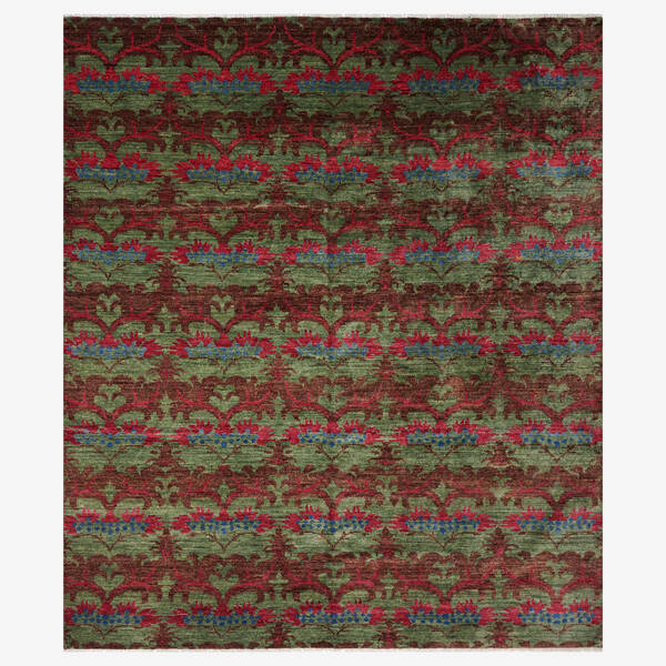 In the manner of William Morris.