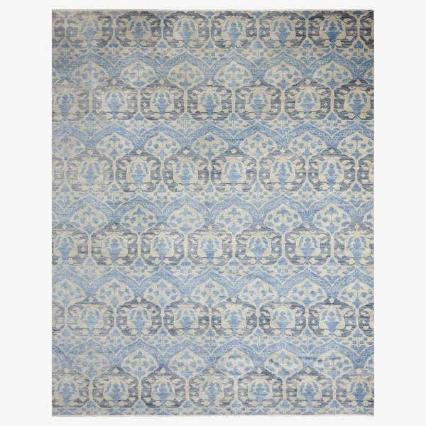 In the manner of William Morris.
