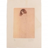 IN THE STYLE OF GUSTAV KLIMT,