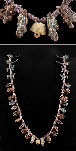 INCA NECKLACE SPONDYLUS BEADS,
