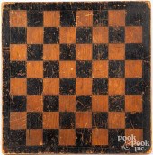INCISED AND PAINTED CHECKER GA