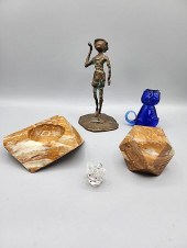 Includes a bronze statue of bo