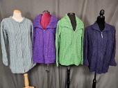 Includes a purple Aran Crafts,