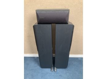 Includes two floor standing