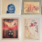 Including: an ink and paint on