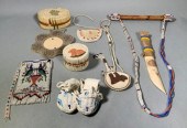 Including: beaded purse with b