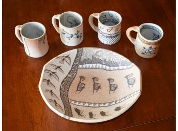 Including: bowl 12”L x 11”W, and