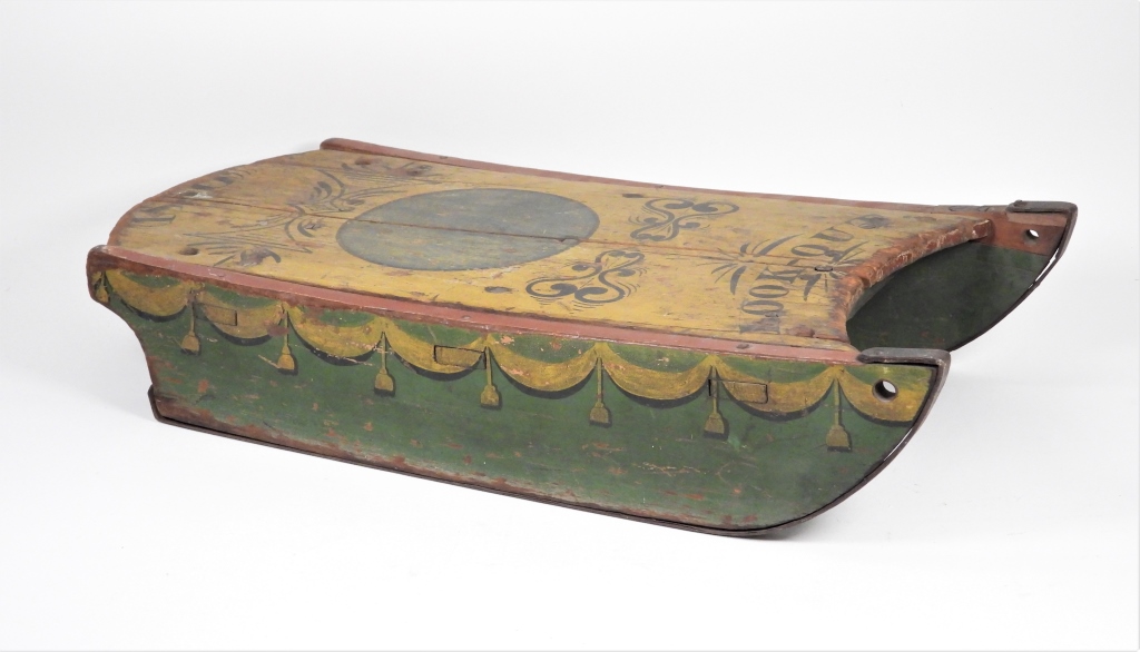 INCREDIBLE 1830 PAINT DECORATED