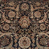 INDIA AGRA HAND-KNOTTED RUG, W