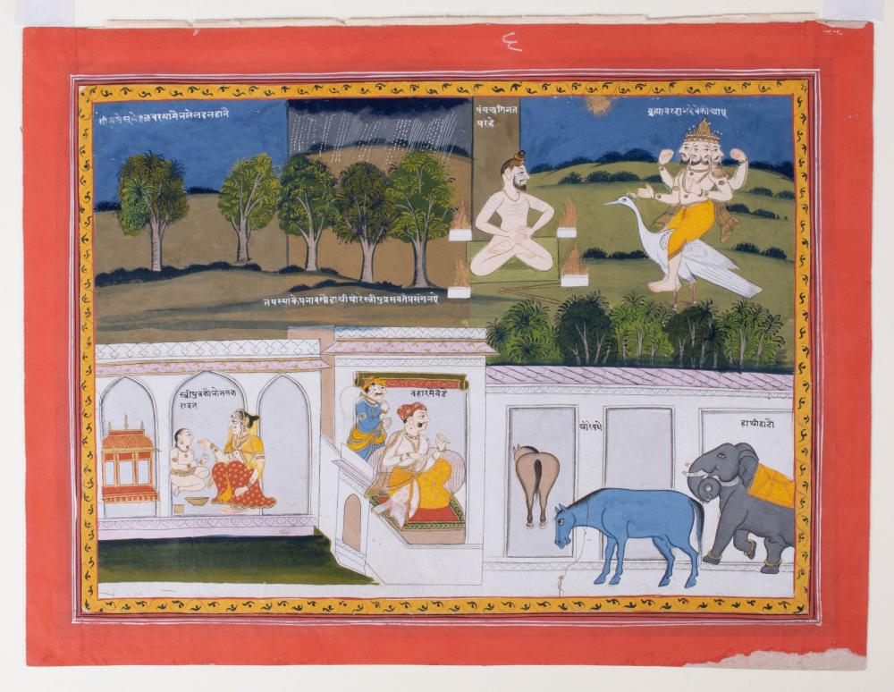 INDIA, DATIA, 1780-1800, BRAHMA