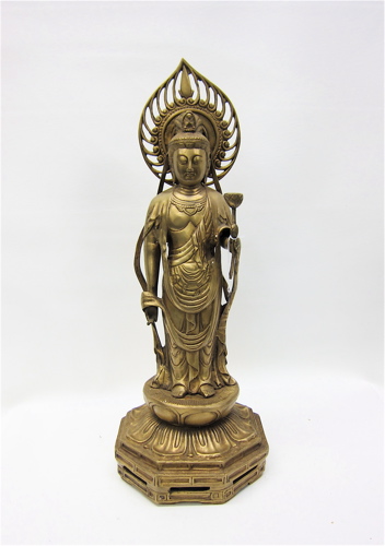 INDIA GILT BRONZE FIGURE OF