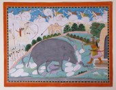 INDIA, KANGRA, CIRCA 1820, AN