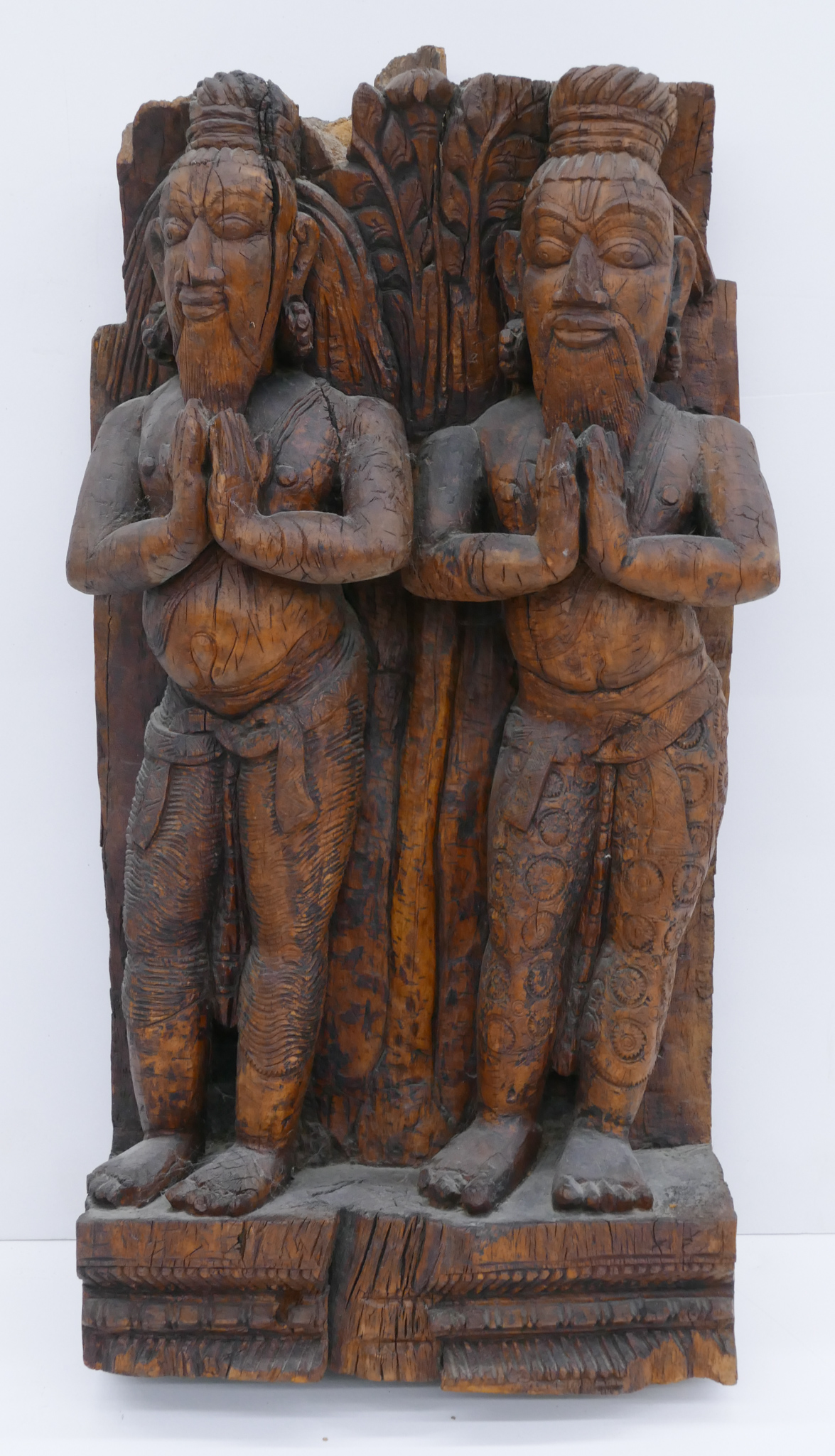 Indian 19th Cent. Wood Temple