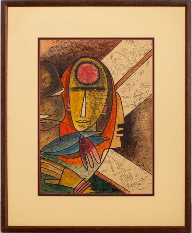 INDIAN ABSTRACT FIGURATIVE