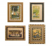 INDIAN AND PERSIAN FRAMED MANU