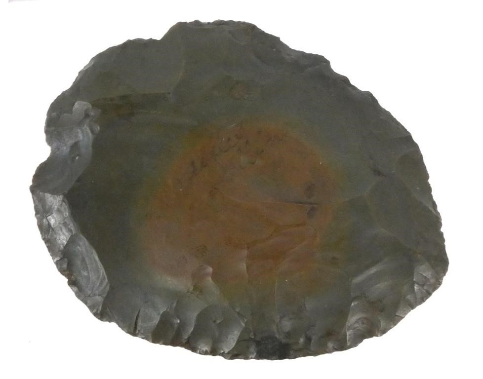 INDIAN ARTIFACT: SCRAPER OR AXE