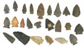 INDIAN ARTIFACTS: 24 ARROWHEAD
