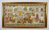 INDIAN BATIK PAINTING20th Cent