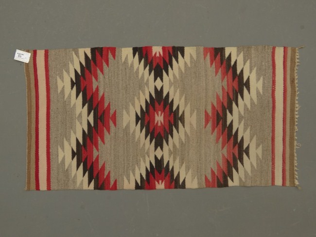Indian blanket. 23'' x 43 1/2''.