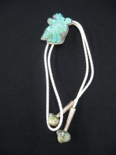 Indian Bolo Tie figural carved