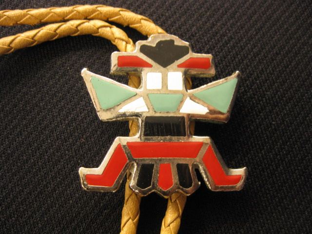 Indian Bolo Tie figural thunderbird