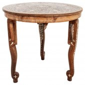 INDIAN BONE INLAID ELEPHANT TA