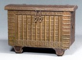 Indian brass mounted lift-top