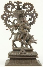 Indian Bronze Figure of Shiva