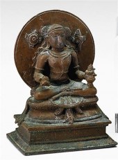 Indian bronze of Vishnu, Dhanv