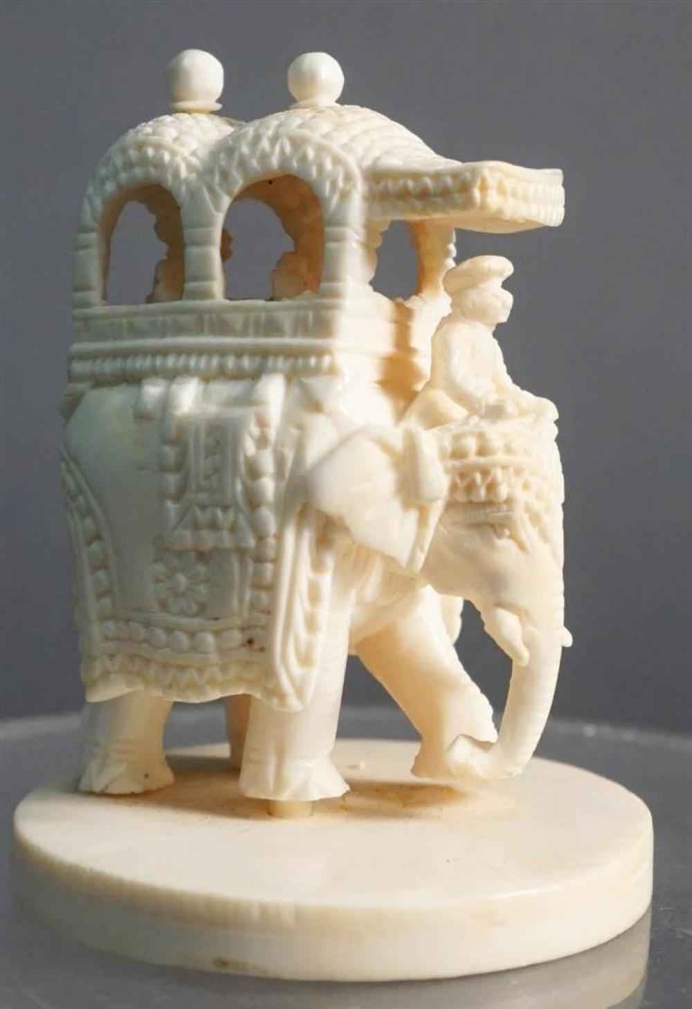 INDIAN CARVED ELEPHANTIndian Carved