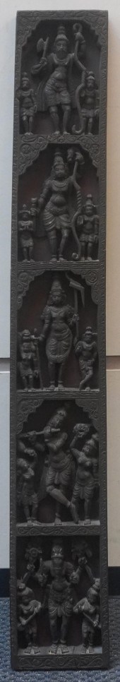 INDIAN CARVED HARDWOOD FIGURAL