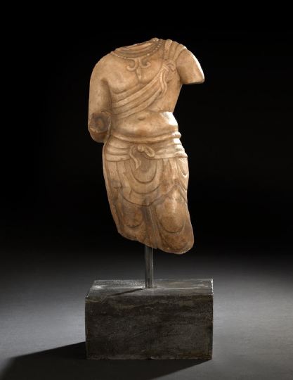 Indian Carved Marble Fragmentary