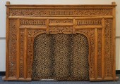 INDIAN CARVED PIERCED PINE VAL