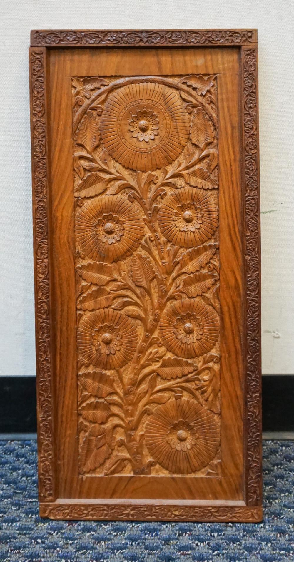 INDIAN CARVED SHEESHAM WOOD