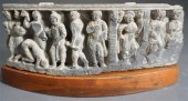 INDIAN CARVED STONE TEMPLE REL