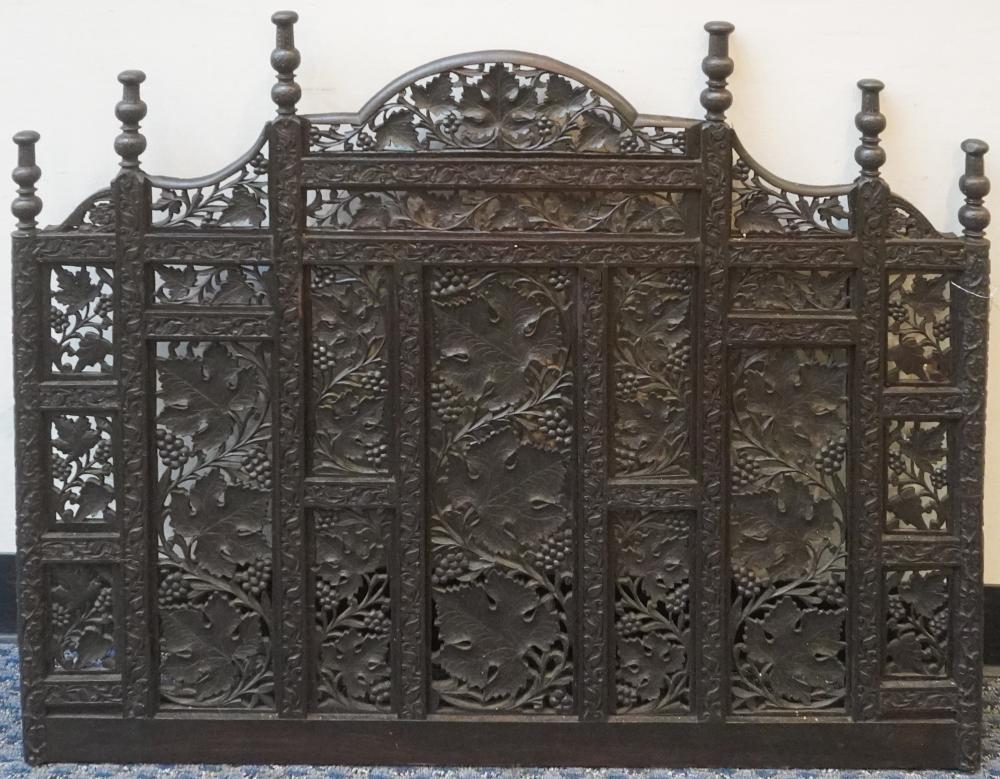 INDIAN CARVED TEAK WOOD WALL