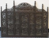 INDIAN CARVED TEAK WOOD WALL H