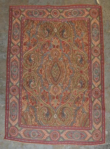 INDIAN CHAIN STITCH CARPET7' 3"
