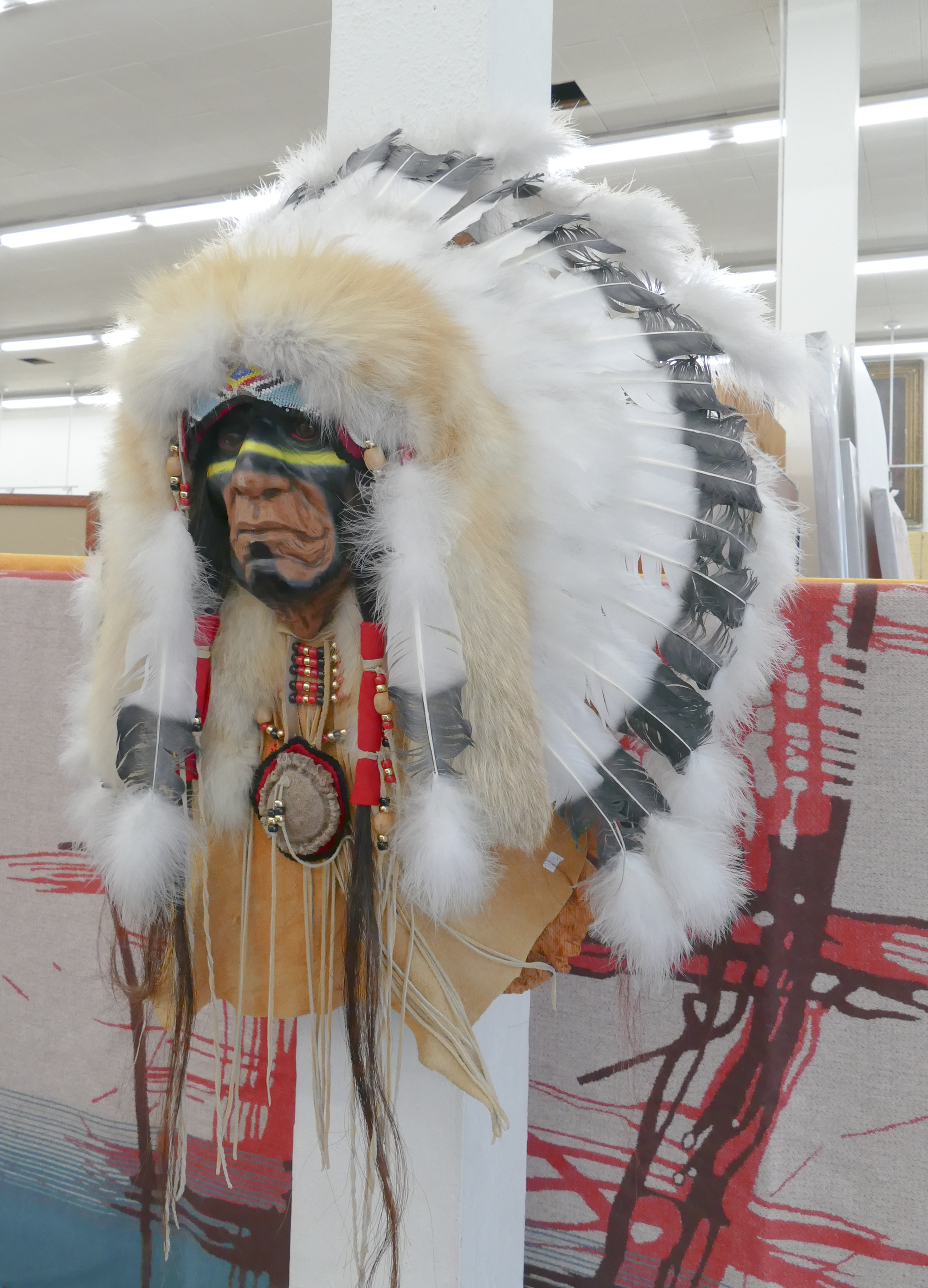 Indian Chief with Headdress
