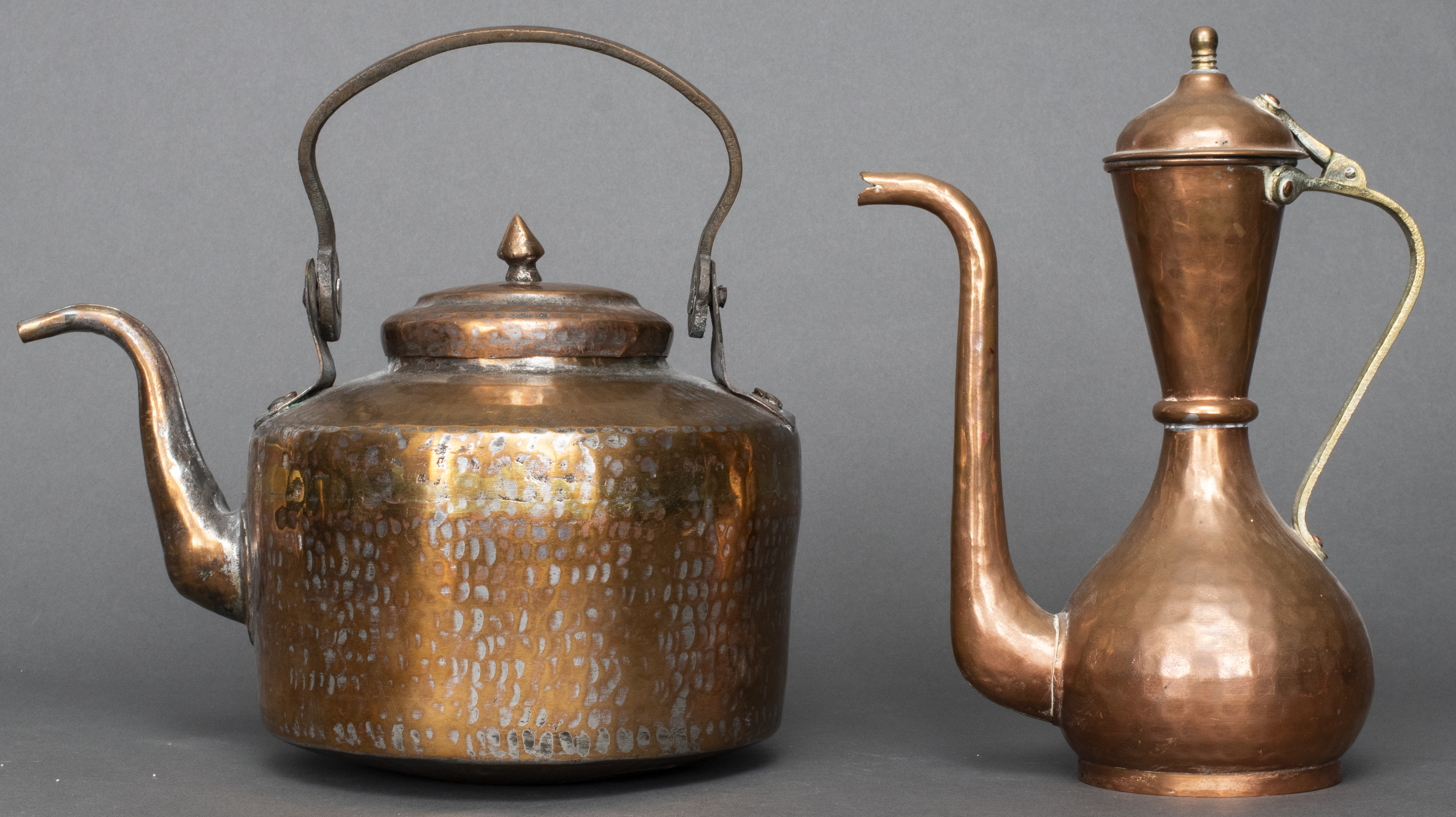 INDIAN COPPER TEAPOT & WASHING