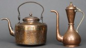 INDIAN COPPER TEAPOT & WASHING