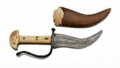 Indian dagger, double-curved b