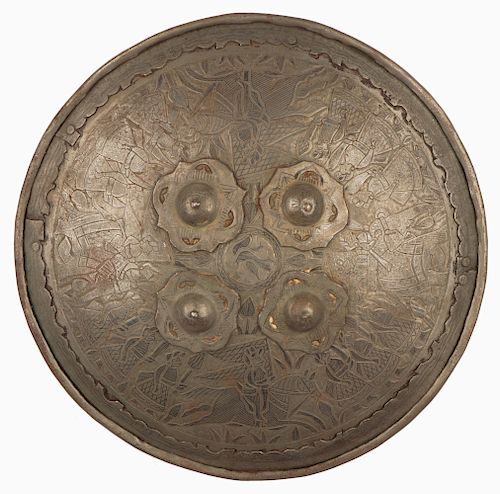INDIAN DHAL METAL SHIELDIndian Dhal