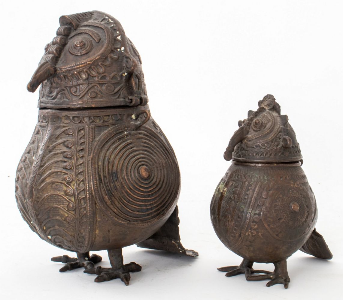 INDIAN DHOKRA BRONZE OWL