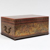 INDIAN ENAMEL INLAID METAL TRA
