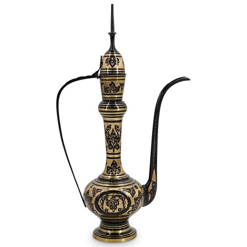 INDIAN ETCHED SOLID BRASS