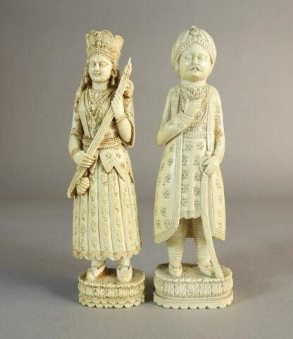 INDIAN FIGURES OF MUGHAL EMPEROR