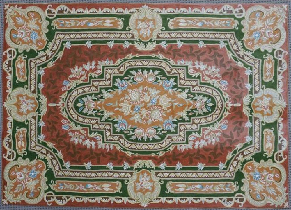 INDIAN FLATSTITCH RUG, 5 FT 10 IN X