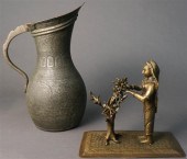 INDIAN FOLK BRONZE FIGURE OF W