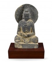 INDIAN GANDHARA STONE CARVED B